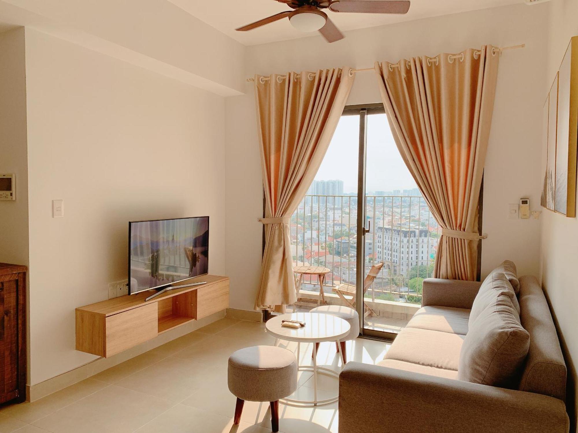 Apartment Masteri Thao Dien Comfy #nice Balcony #opening View *