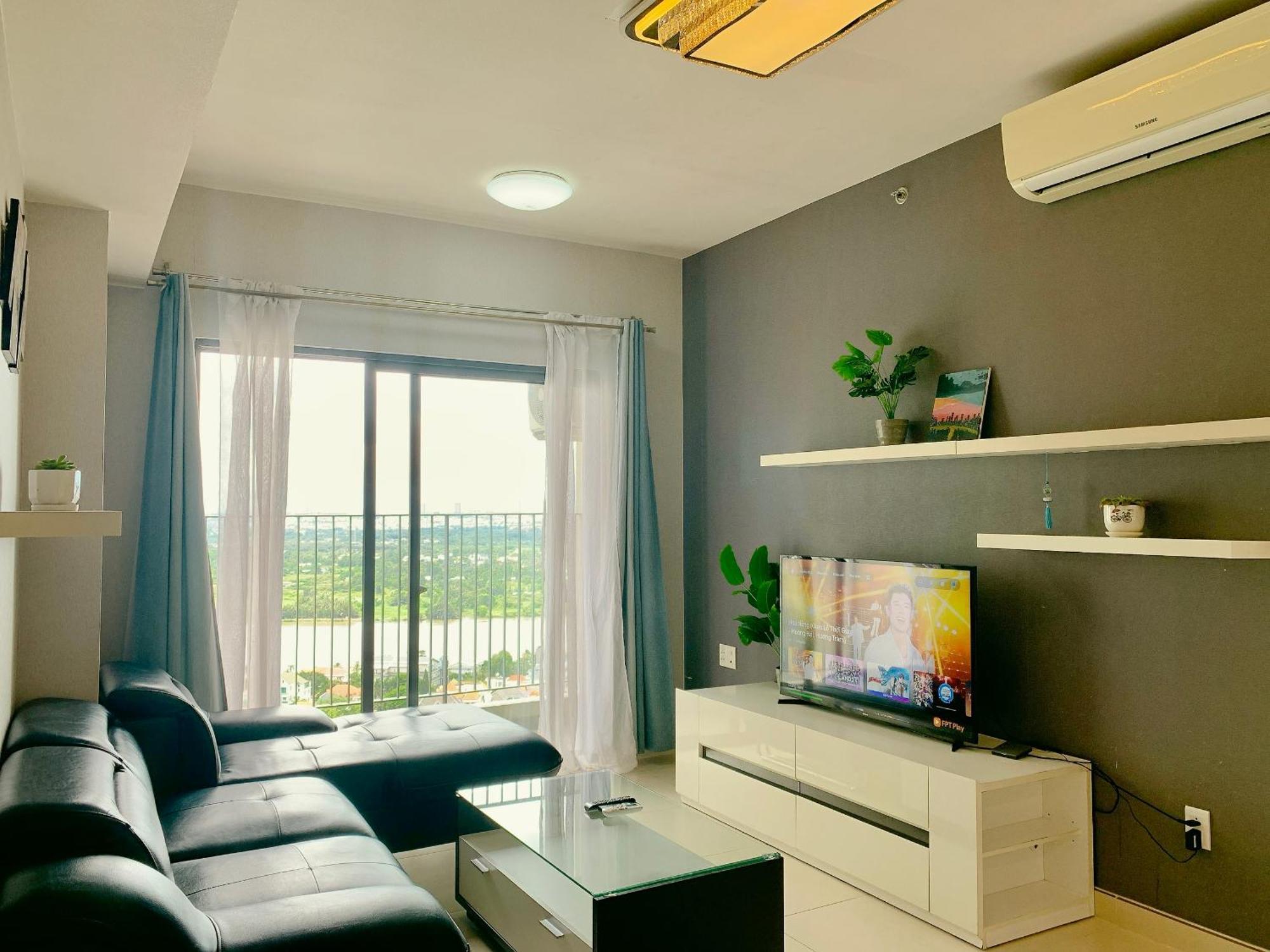 Masteri Thao Dien Comfy #nice Balcony #opening View Căn hộ
